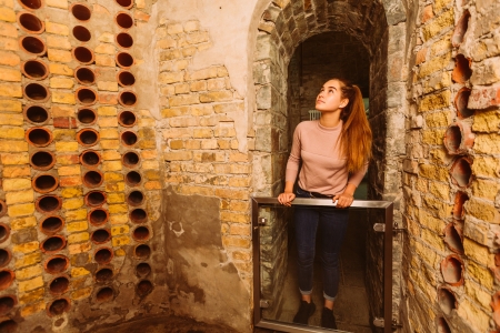 Ein Blick in den Weinkeller Lina Loos © Kreismuseum Wewelsburg